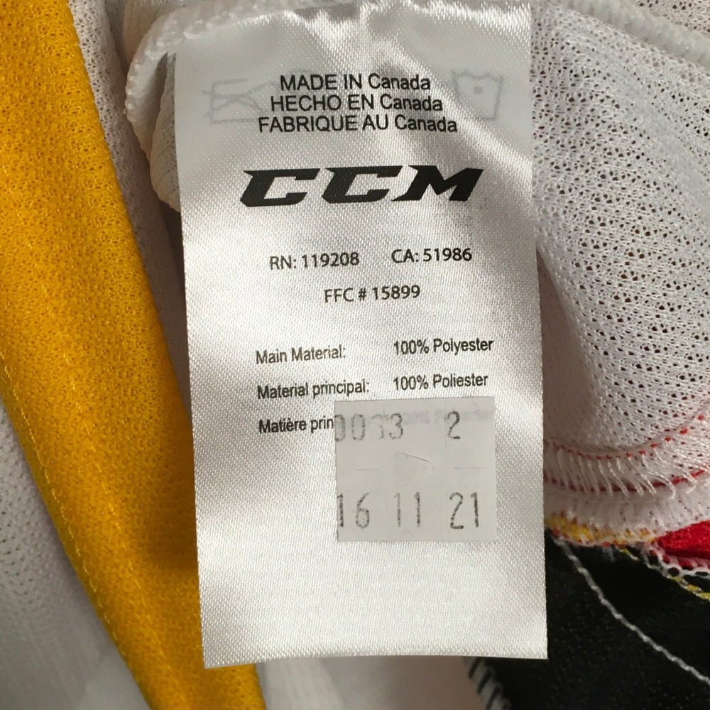 NWT Stockton Heat AHL Hockey CCM Jersey Size XL Made in Canada‎ - Picture 5 of 10
